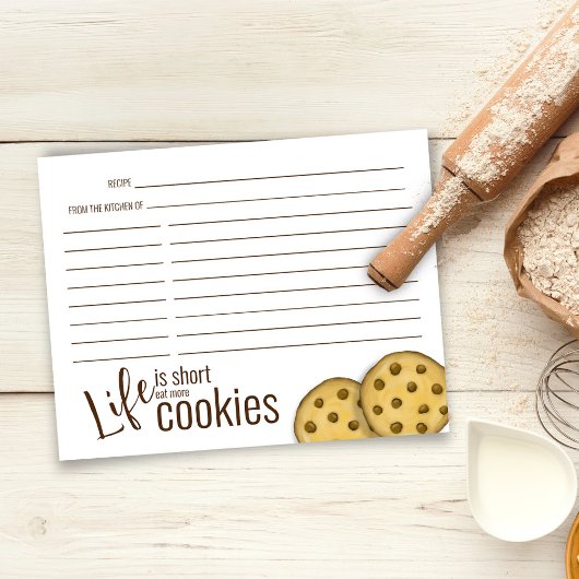 かわいいベーキングレシピチョコレートチップクッキー