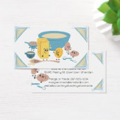 かわいいベーキング素材ベーカリーの名刺 (デスク)