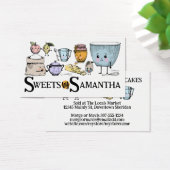 かわいいベーキング素材ベーカリーの名刺 (デスク)