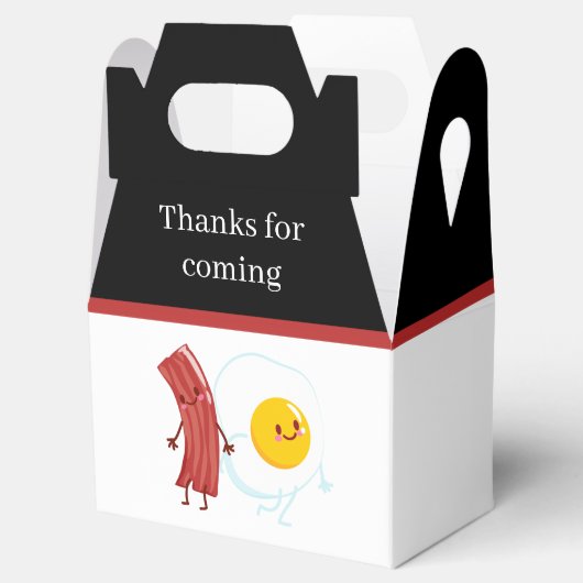 かわいいベーコンエッグスブレックファースト フェイバーボックス (オープン)