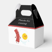 かわいいベーコンエッグスブレックファースト フェイバーボックス (正面サイド)