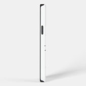かわいいベージュと茶色の大頭猫 iPhoneケース (右側面)