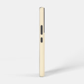 かわいいベージュのキャラクターのアヒルのスマホケース SAMSUNG GALAXYケース (右側面)