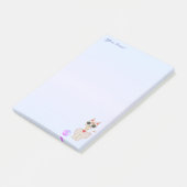 かわいいベージュ猫 ポストイット (アングル)