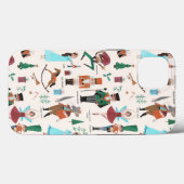 かわいいベージュ色くるみ割りバレエクリスマスホリデー Case-Mate iPhoneケース (裏面 (横))