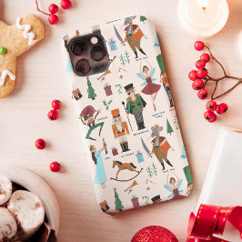 かわいいベージュ色くるみ割りバレエクリスマスホリデー iPhone 13ケース