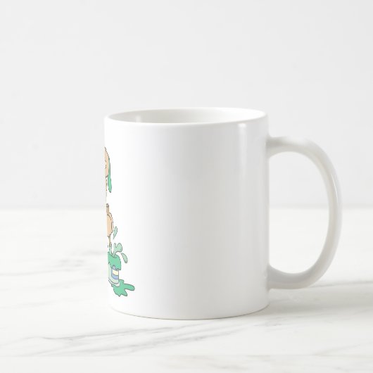 かわいいペインターベアー コーヒーマグカップ (右)