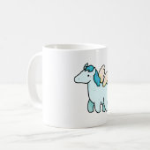 かわいいペガサス コーヒーマグカップ (正面左)