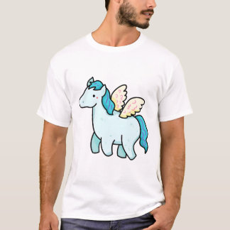 かわいいペガサス Tシャツ