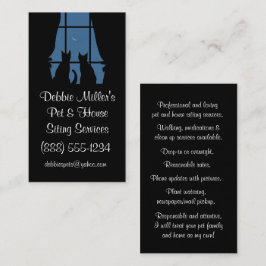 かわいいペットとハウスシッターの猫たち|過去記事 名刺