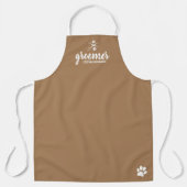 かわいいペットのトリマー超格好 エプロン (正面)