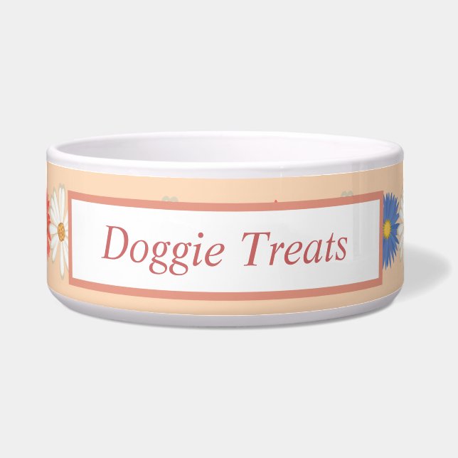 かわいいペットの料理 ボウル (正面)