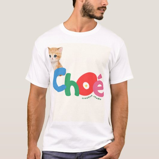 かわいいペットの行動が好きな人のためのTシャツデザイン Tシャツ (正面)