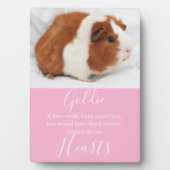 かわいいペットの記念碑 フォトプラーク (正面)