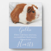 かわいいペットの記念碑 フォトプラーク (正面)