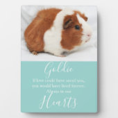かわいいペットの記念碑 フォトプラーク (正面)
