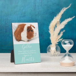 かわいいペットの記念碑 フォトプラーク