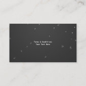 かわいいペットメリークリスマスギフトカード 名刺 (裏面)