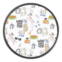 かわいいペットラバーのかわいいシームレスパターン