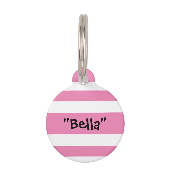 かわいいペット名QRコードカスタム ペット　ネームタグ (正面)