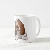 かわいいペット犬のマグカップ コーヒーマグカップ (正面右)