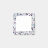 かわいいペット&アイスクリームパターン ポストイット (正面)