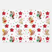 かわいいペット、子猫、格言ラッピング紙シート ラッピングペーパーシート (正面)