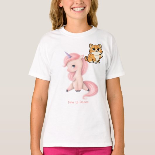 かわいいペット+猫愛好家デザインTシャツ Tシャツ (正面)