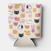 かわいいペット 缶クーラー (正面)