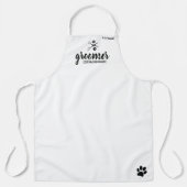 かわいいペッパーソナライズされたトトリマー エプロン (正面)