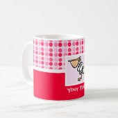 かわいいペリカン コーヒーマグカップ (正面左)