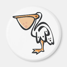 かわいいペリカン マグネット