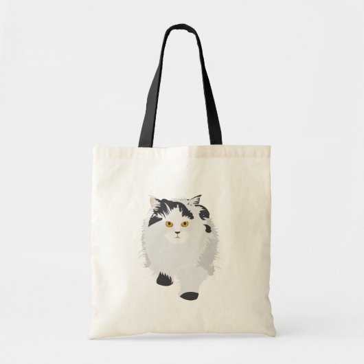 かわいいペルシャ猫 トートバッグ (正面)