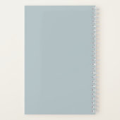 かわいいペルシャ猫 ノートブック (裏面)