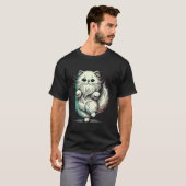 かわいいペルシャ猫 Tシャツ (正面フル)