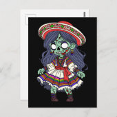 かわいいペルーのゾンビ ポストカード (正面/裏面)