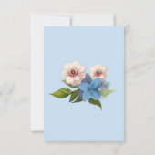 かわいいペンギンありがとうグレイシアスカード サンキューカード (裏面)