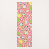 かわいいペンギンと和菓子 ヨガマット (裏面)