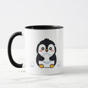 かわいいペンギンのあったかウィンターマグ マグカップ
