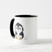 かわいいペンギンのあったかウィンターマグ マグカップ (正面左)