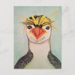 かわいいペンギンのイラスト葉書 ポストカード