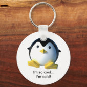 かわいいペンギンのキーチェーン キーホルダー (正面)