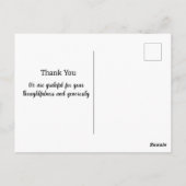 かわいいペンギンのクリスマス ポストカード (裏面)