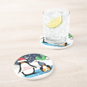 かわいいペンギンのコースター コースター (側面)