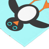 かわいいペンギンのテーブルランナー ショートテーブルランナー (コーナー)