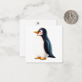 かわいいペンギンのノートカード ノートカード (正面/裏面インサイチュ)