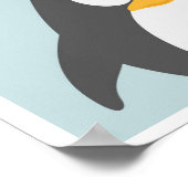 かわいいペンギンのポスター ポスター (角)