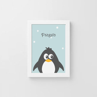 かわいいペンギンのポスター ポスター