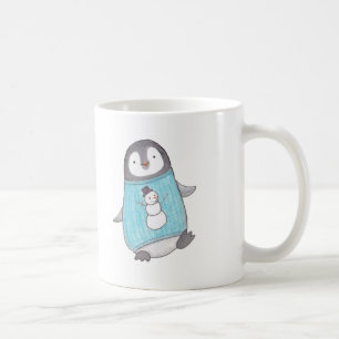 かわいいペンギンのマグのパーソナライズでかわいいペンギンの芸術のマ コーヒーマグカップ