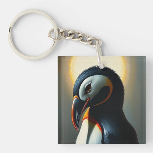 かわいいペンギンの冒険 キーホルダー (正面)